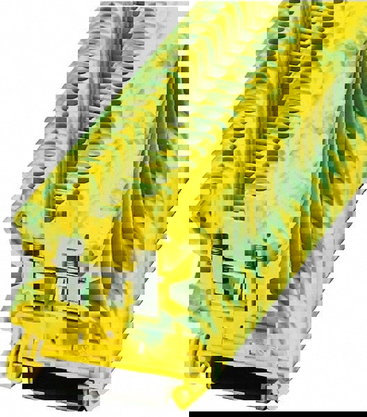 Terminal Blocks; Block Type: Grounding ; Mounting Type: DIN Rail Mount ; Voltage: 600 V ; Amperage: 90 ; Number of Poles: 1 ; Number of Rows: 2